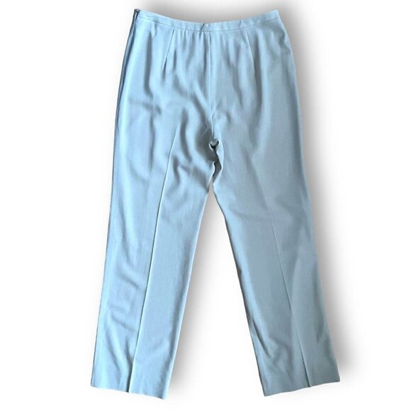 Giorgio Armani Womens Pants Sz 10 29" Waist Taupe Wool Crepe Trouser Minimalist - Picture 5 of 7